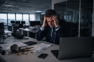 Electrical downtime in a commercial building office